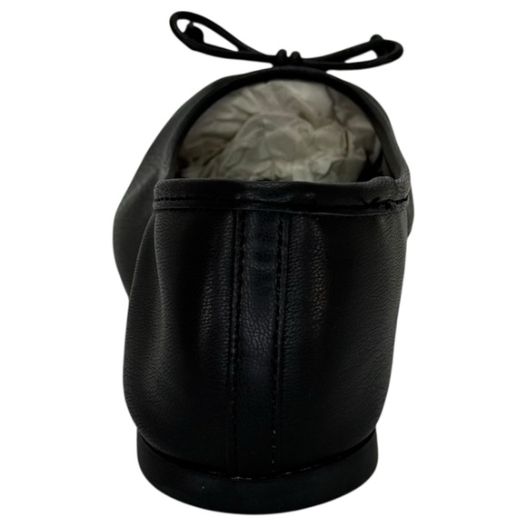 On 34th Naomie Black Faux Leather Womens Flats Size 5M - Picture 4 of 10